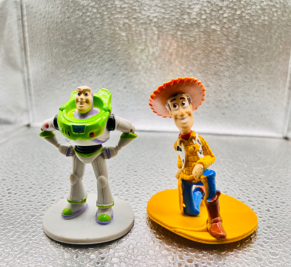 [Unsealed] Toy Story 3 Cake Decorating Figures Woody, Buzz Set