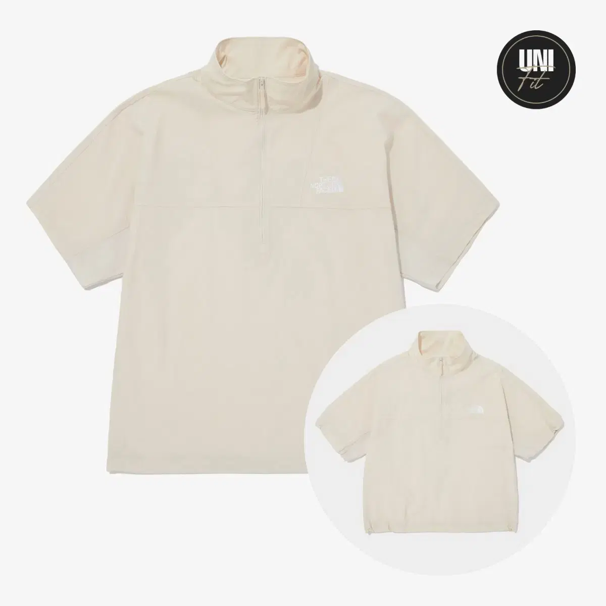 North Face Tech Vahn Short Sleeve Zip-Up