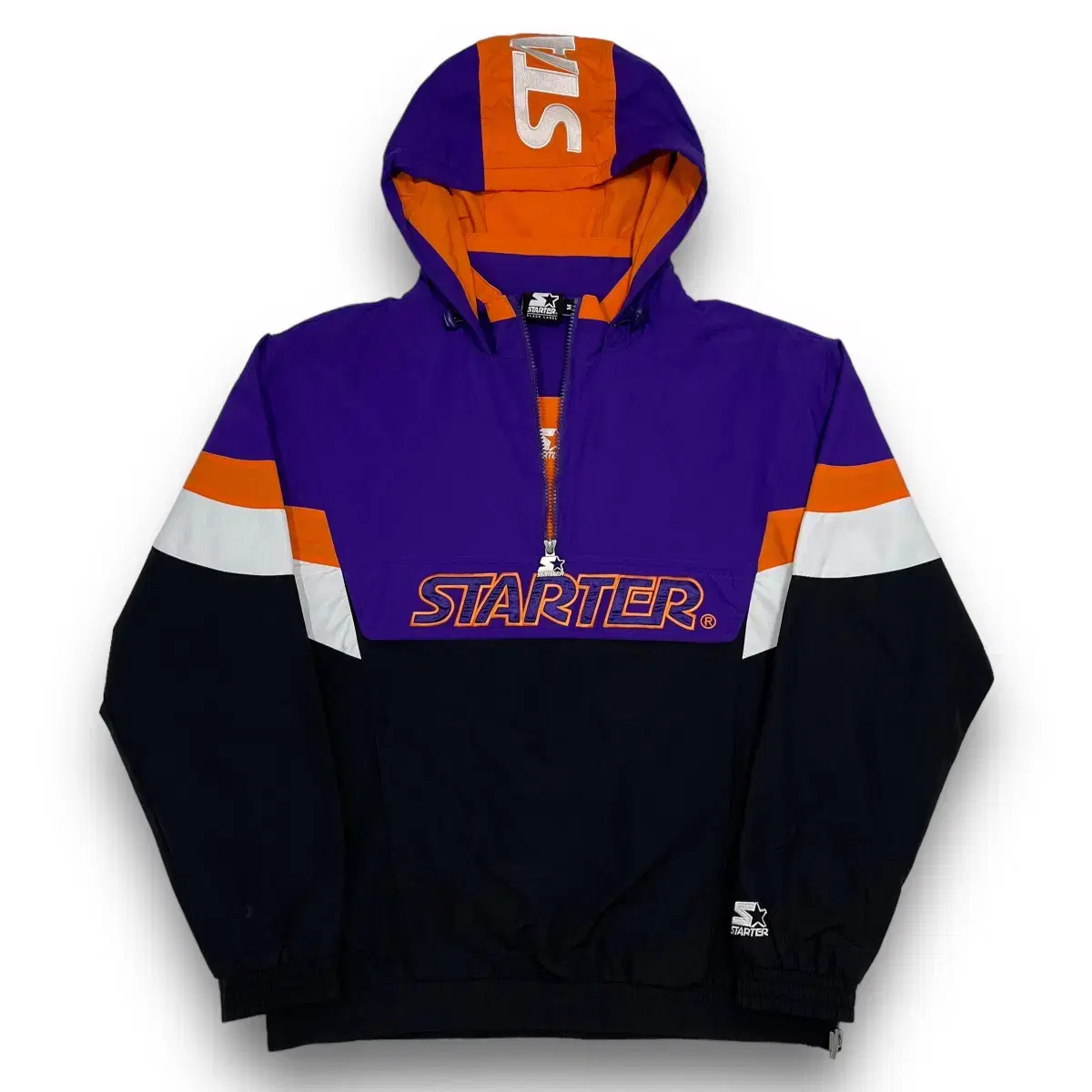 Starter Old School Hip Hop Purple Hoodie Anorak