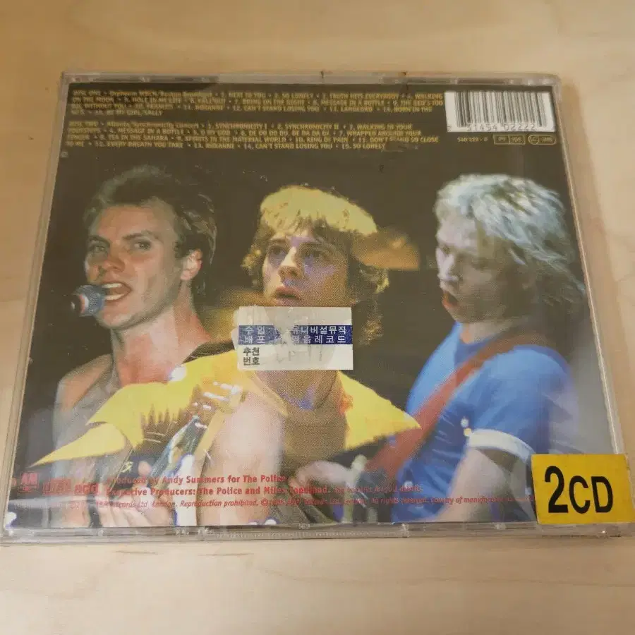 The Police@앨범명: Live cd