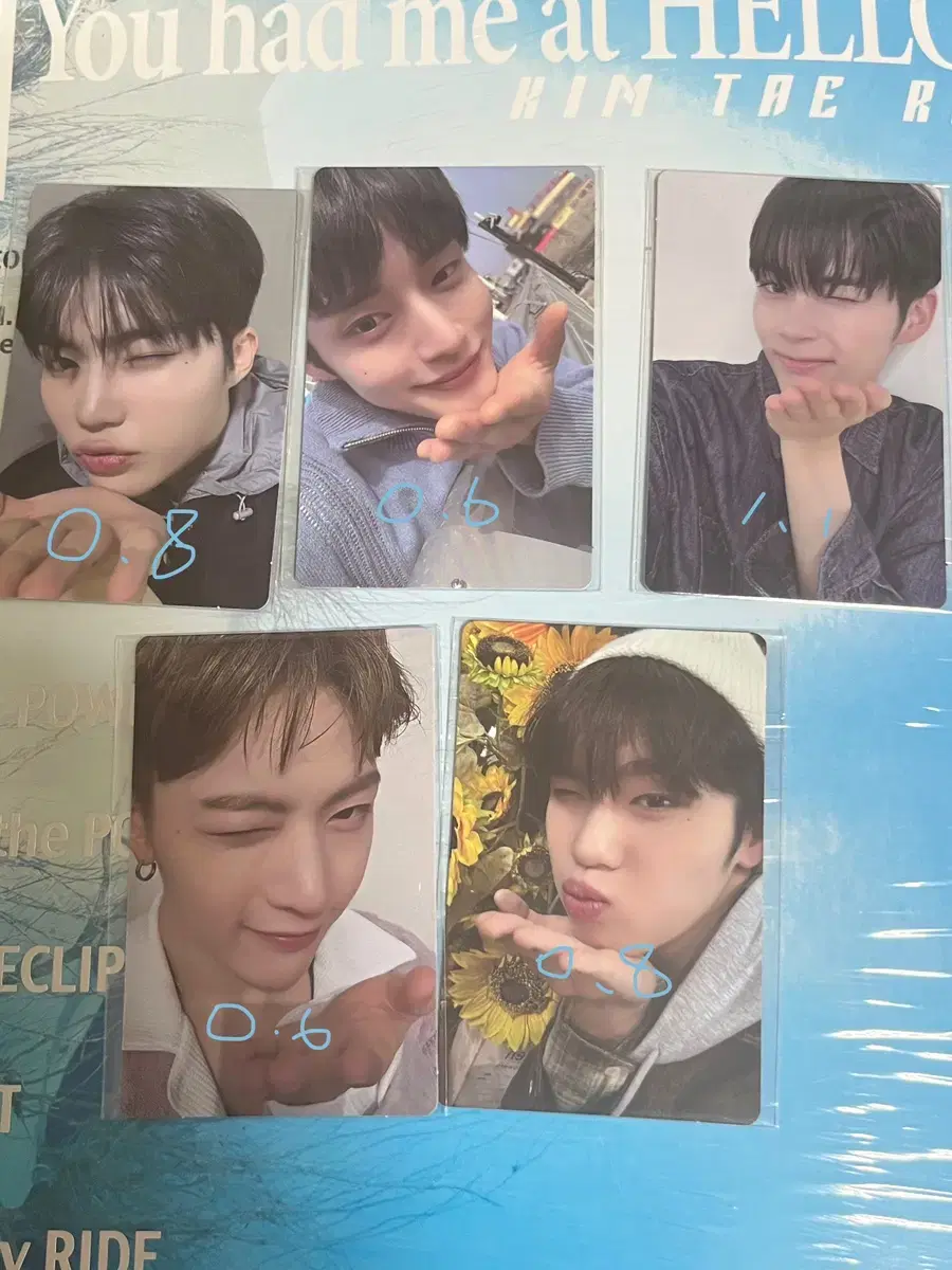 ZB1 WinkSonKiss Plus Chat Photocard