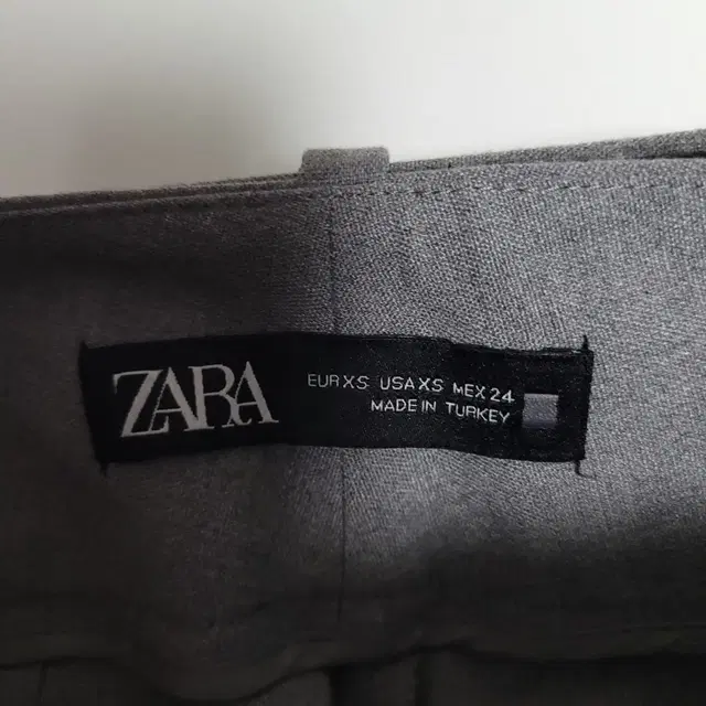 (XS) ZARA 자라 벨트 트라우저 팬츠