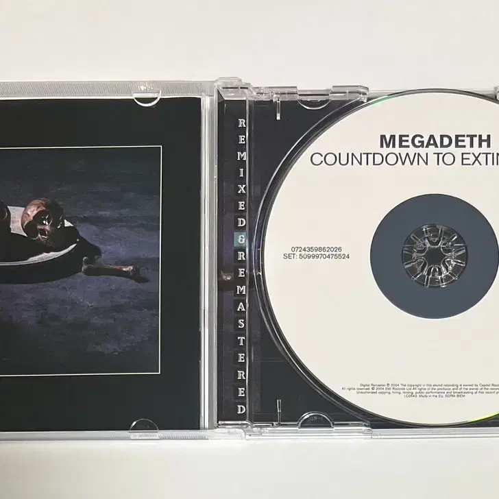 메가데스 Countdown to Extinction 앨범 시디 CD