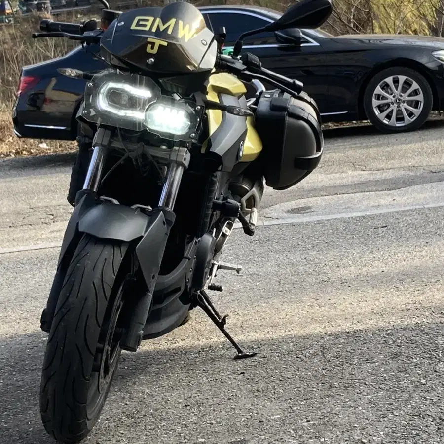 Bmw f800r 오토바이 바이크 미들