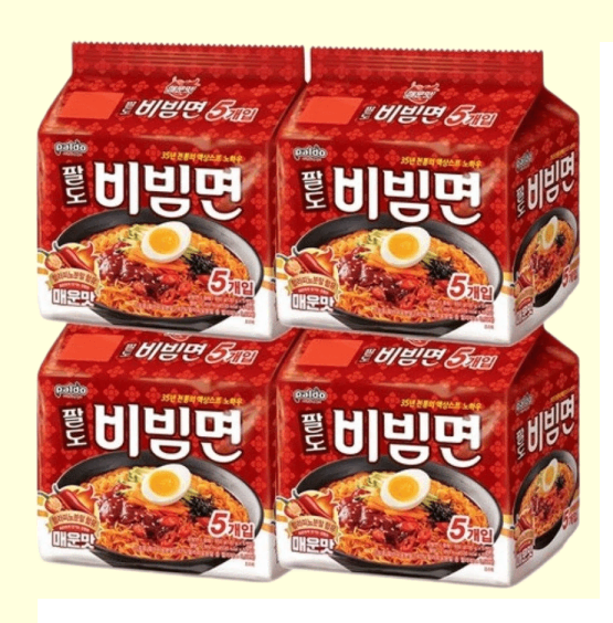 무료배송-팔도 비빔면 매운맛 20개 라면