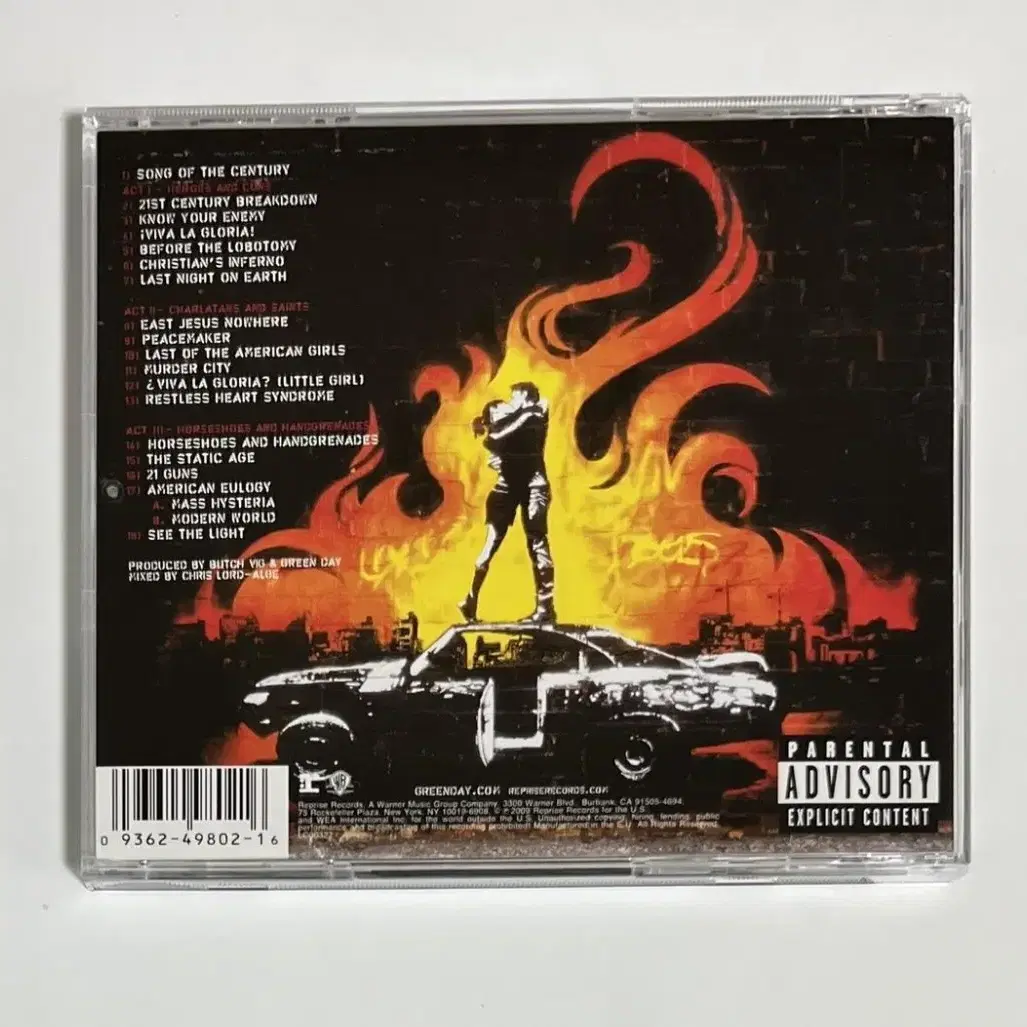 그린 데이 21st Century Breakdown 앨범 시디 CD