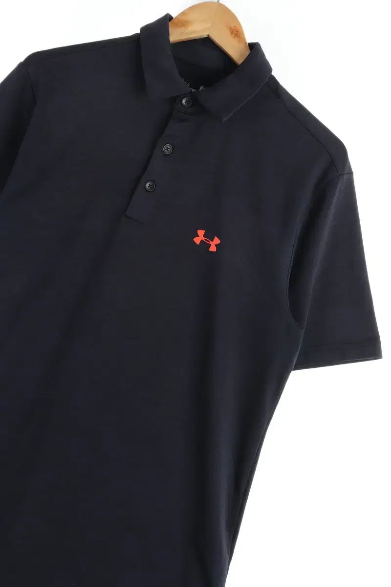 (M) Under Armour Short Sleeve kara T-Shirt Black Functional Loose Fit-CD38