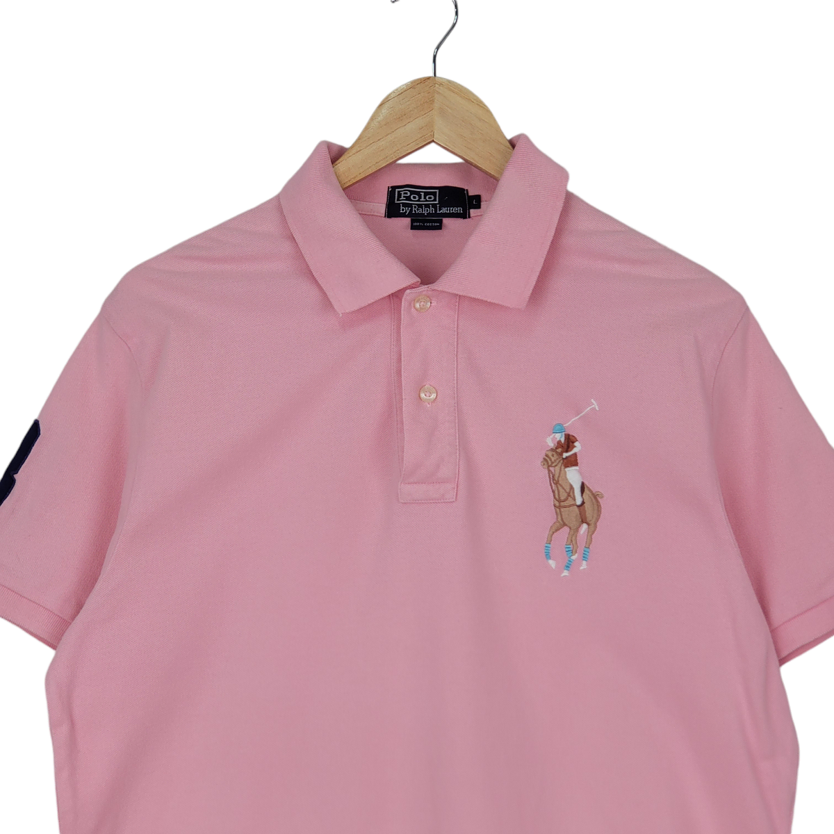 [L] POLO Ralph Lauren 폴로 랄프로렌 빅포니 카라반팔티