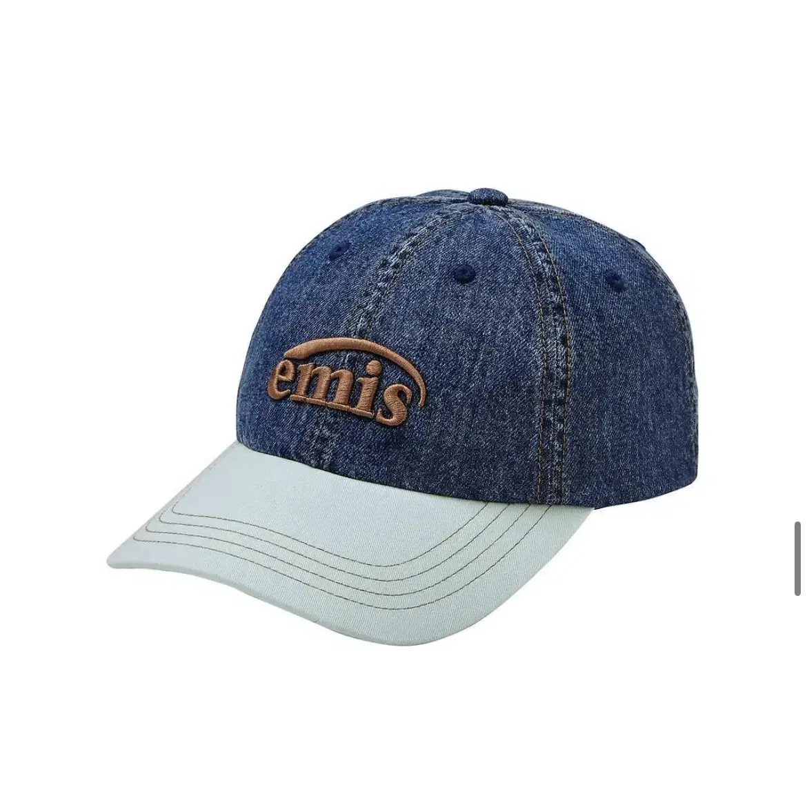 이미스 볼캡 WASHED DENIM BALL CAP (BLUE/MINT)