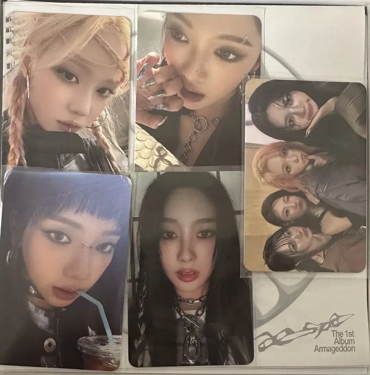 Aespa Armageddon CDP Photocard