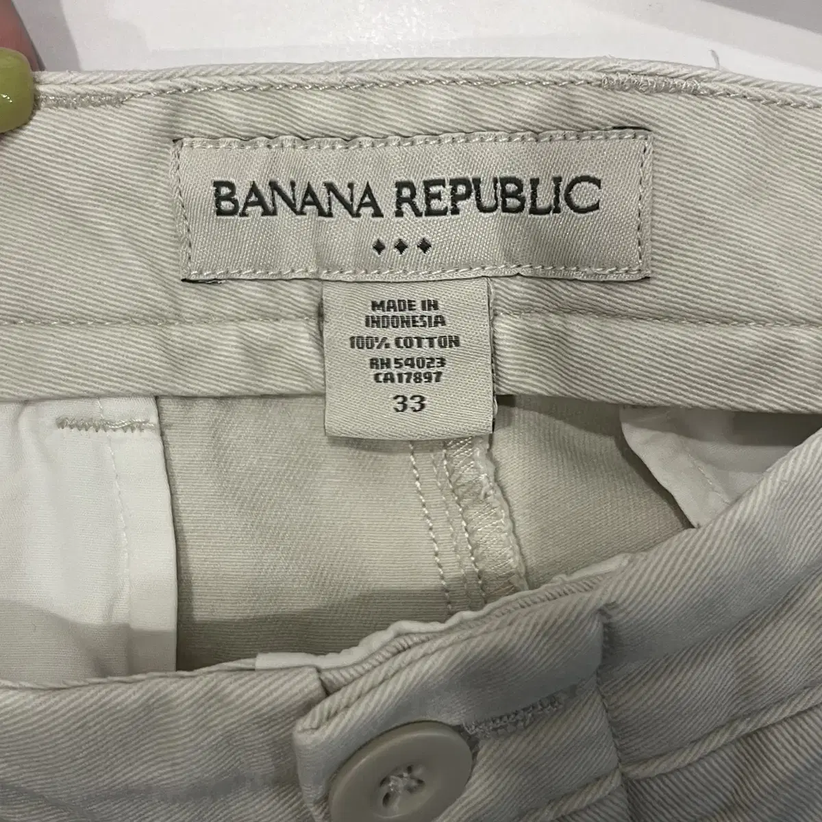 Banana Republic 바나나 리퍼블릭 치노 하프 팬츠