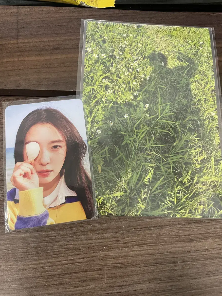 Red Velvet irene Exhibits kpopmerch pre-order benefit and luckydraw Sells photo kards