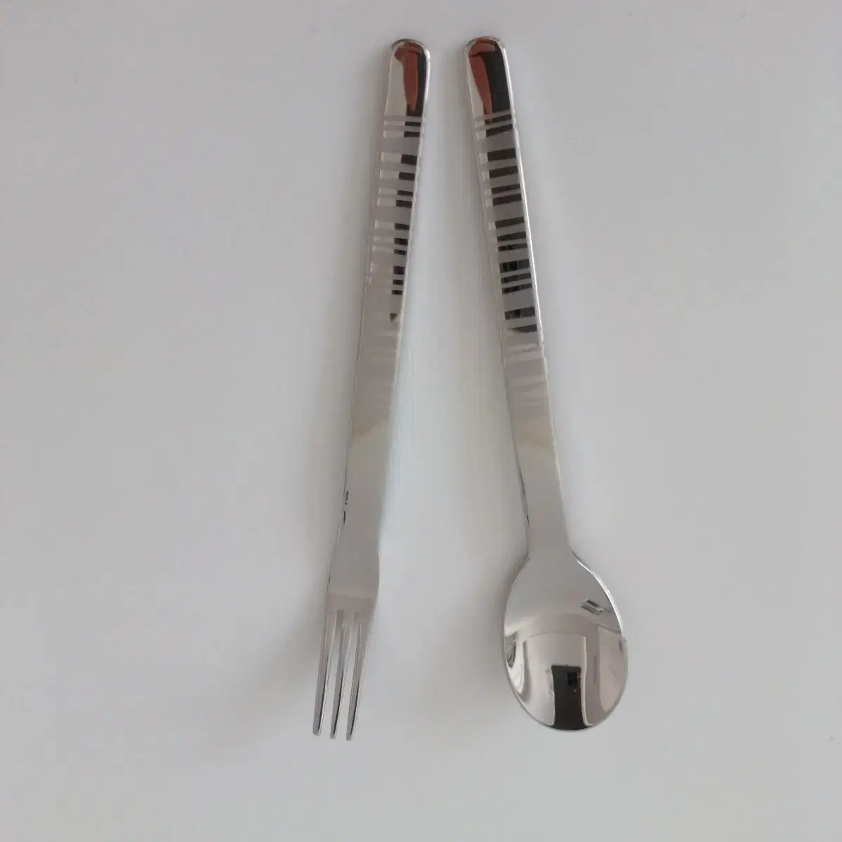 SMF Teaspoon & fork set-새제품