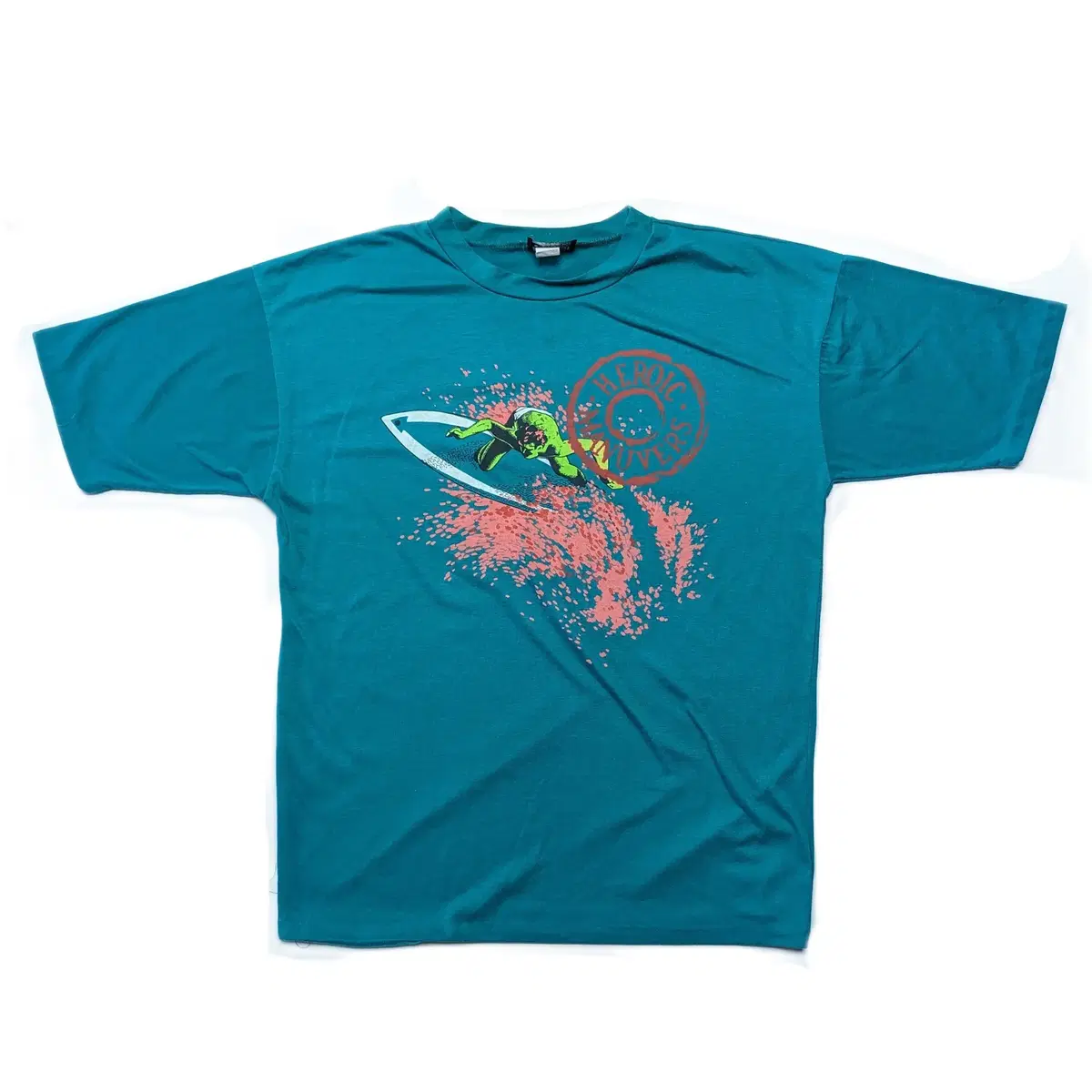 90s USA Surf Print T-Shirt