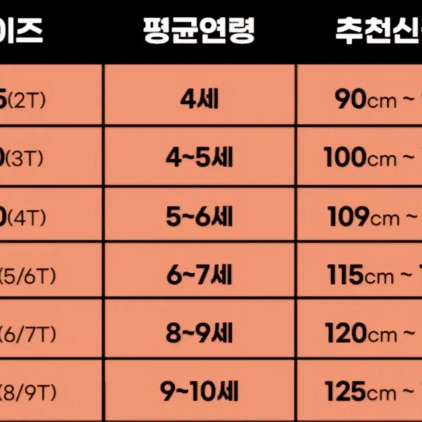 쁘띠뮤 아동 5부 레깅스 110