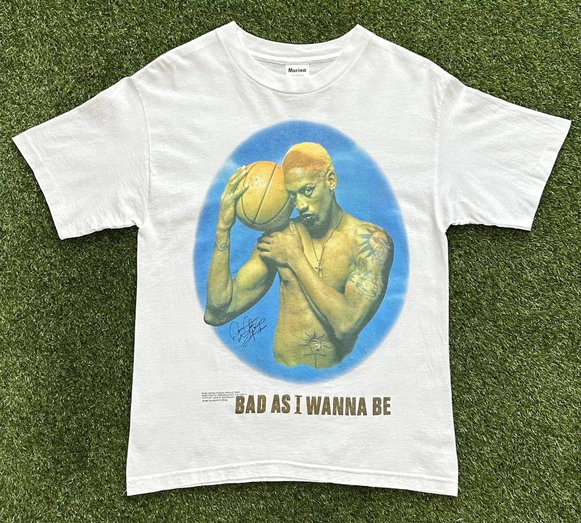 Vintage Dennis Rodman t-shirt from the '90s