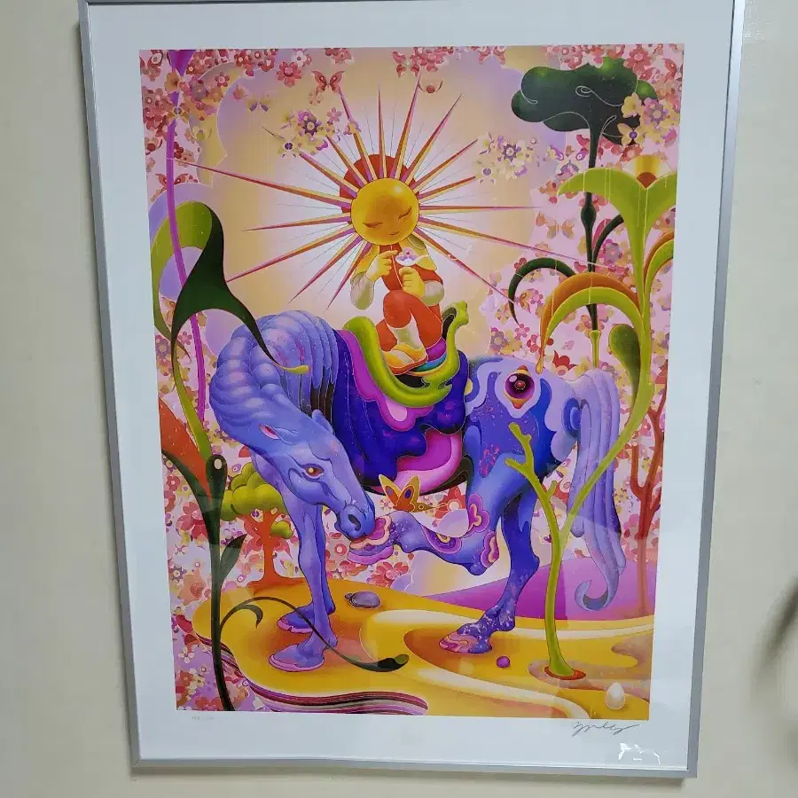 제임스 진 JAMES JEAN X BTS 제이홉 SOLARIA 판화 50