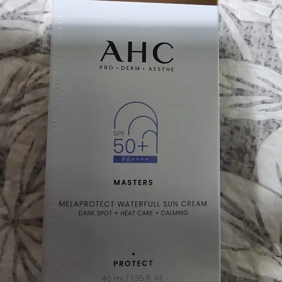 ahc 마스터즈 멜라 프로텍트 워터풀 선 크림 1개 40ml