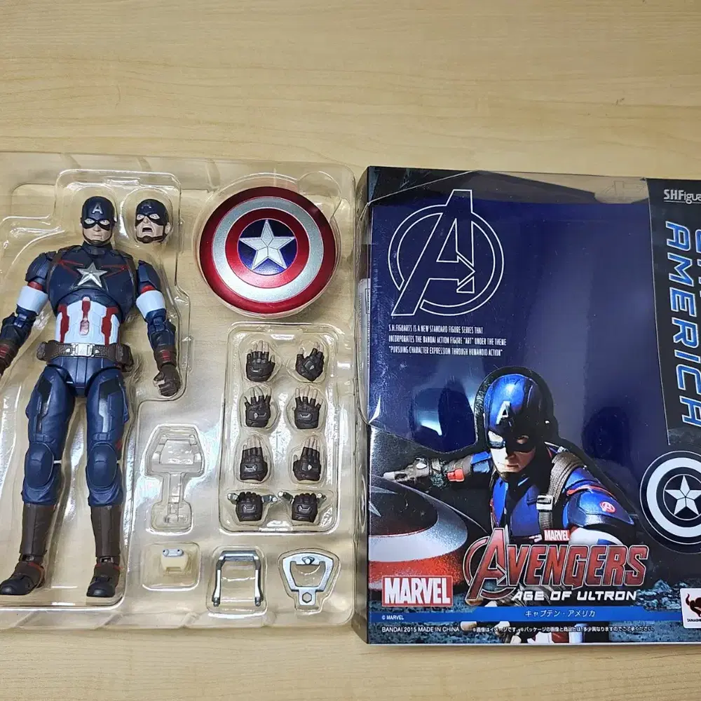 shf 캡틴 아메리카 어벤져스 2 AOU ver 판매