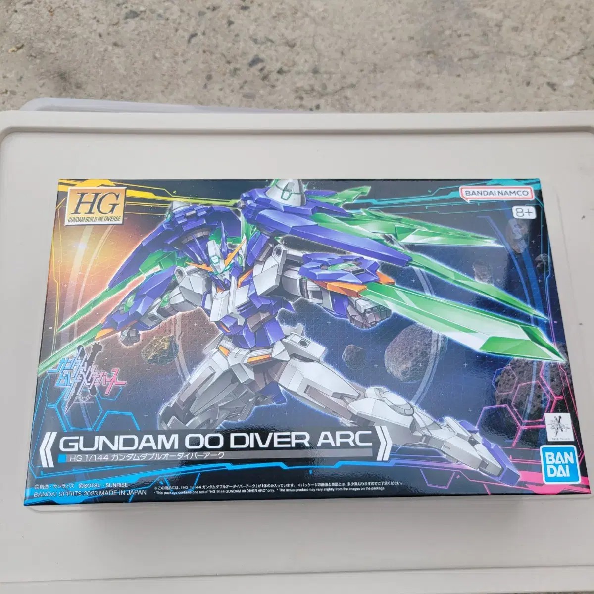 Unsealed Gundam HG Double-O Diver Arc