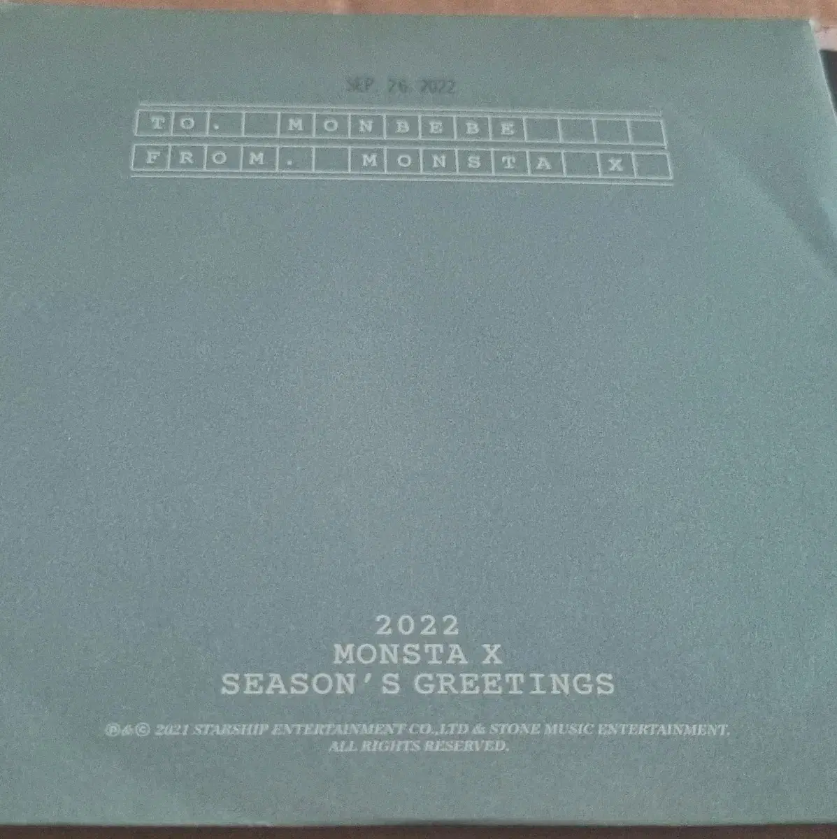 monstax 2022 seasons greetings cd 0.2