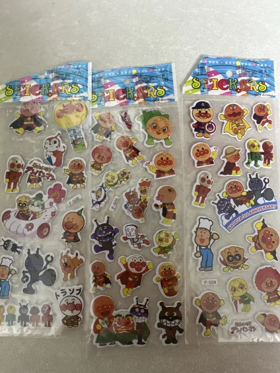 Anpanman sticker classic stickers from the old school