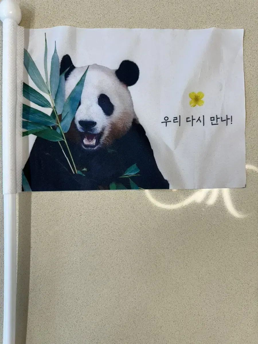 푸바오 깃발