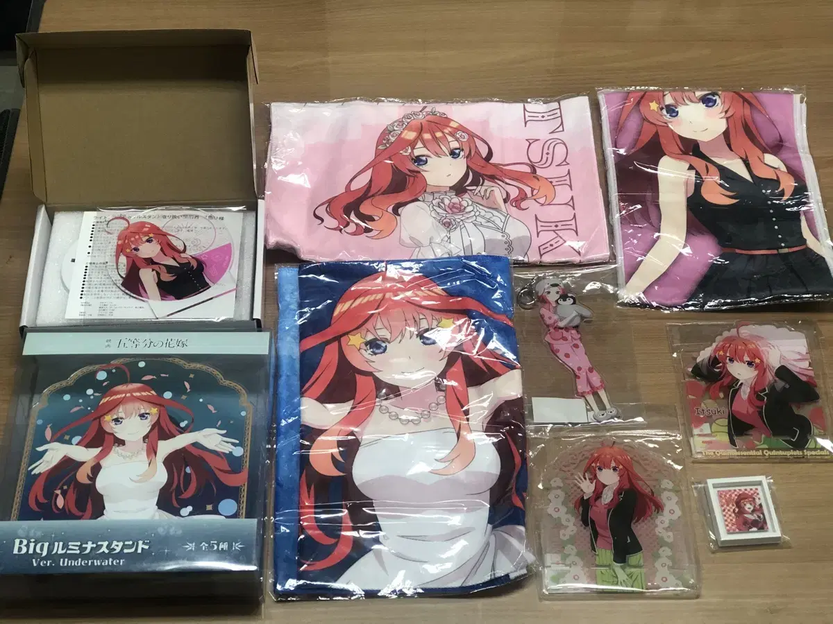 A bulk of 10 unused, brand new, unopened pieces of bridal Itsuki merchandise.