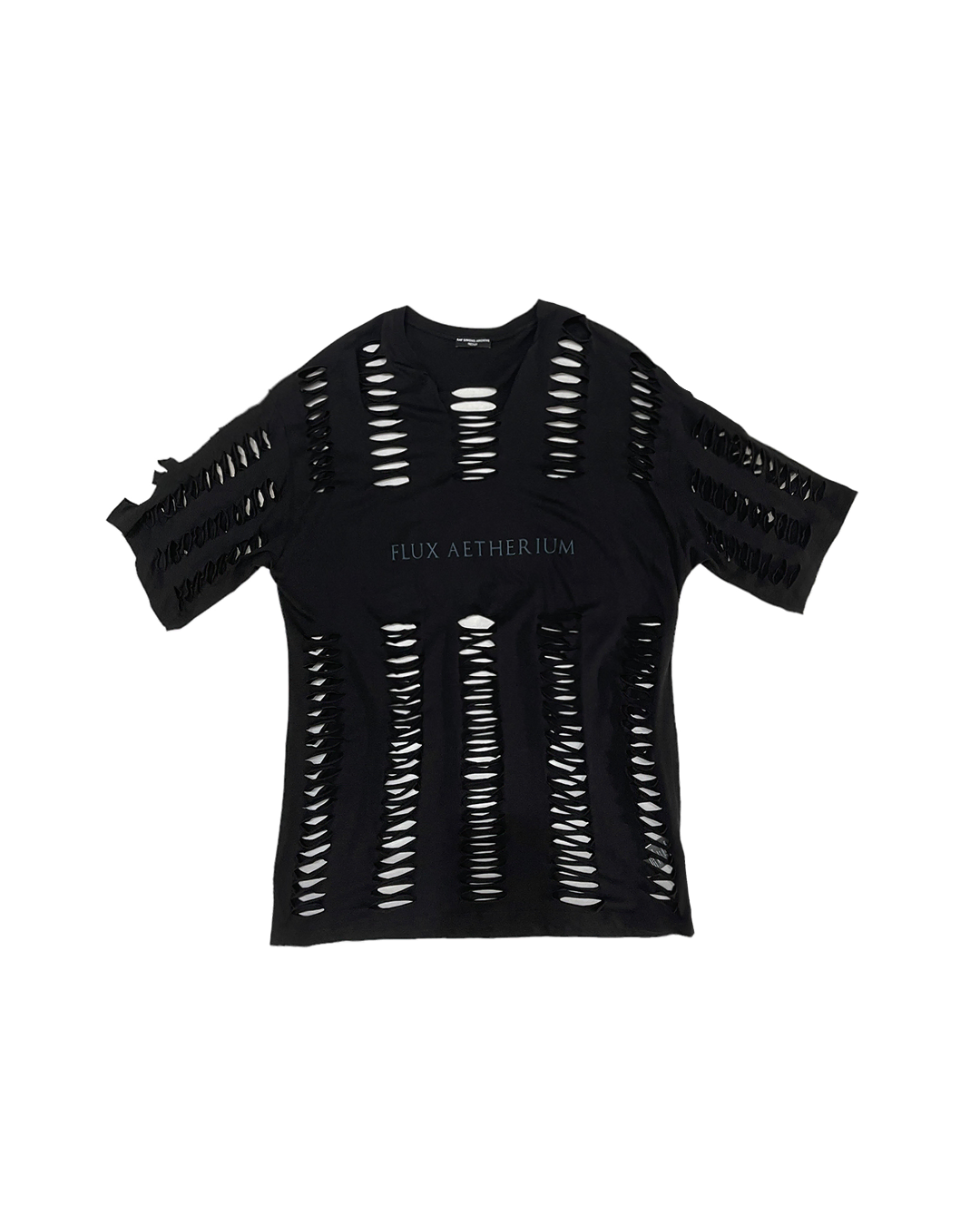 Raf Simons 06SS "FLUX AETHERIUM" Laser Cut T-shirt