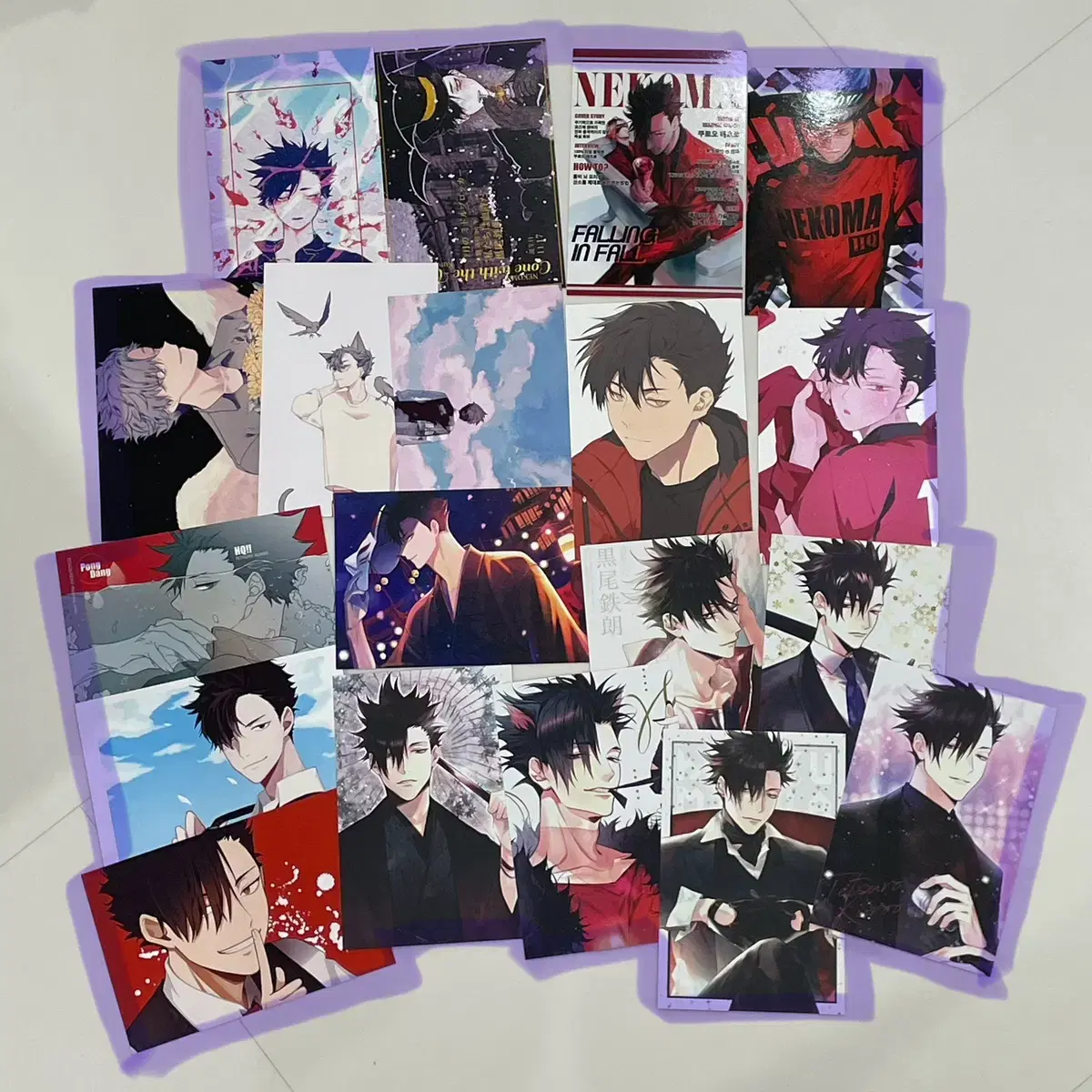 Haikyuu unofficial goods Kuroo Postcards