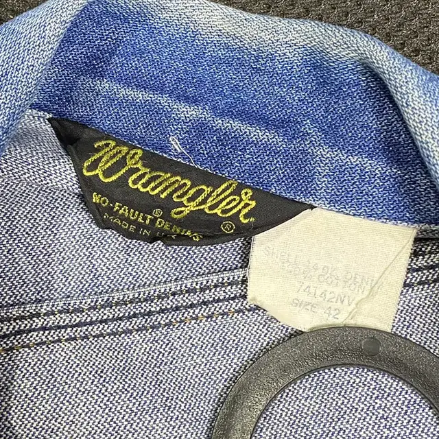 80s Wrangler(랭글러) 74142NV Denim Trucker