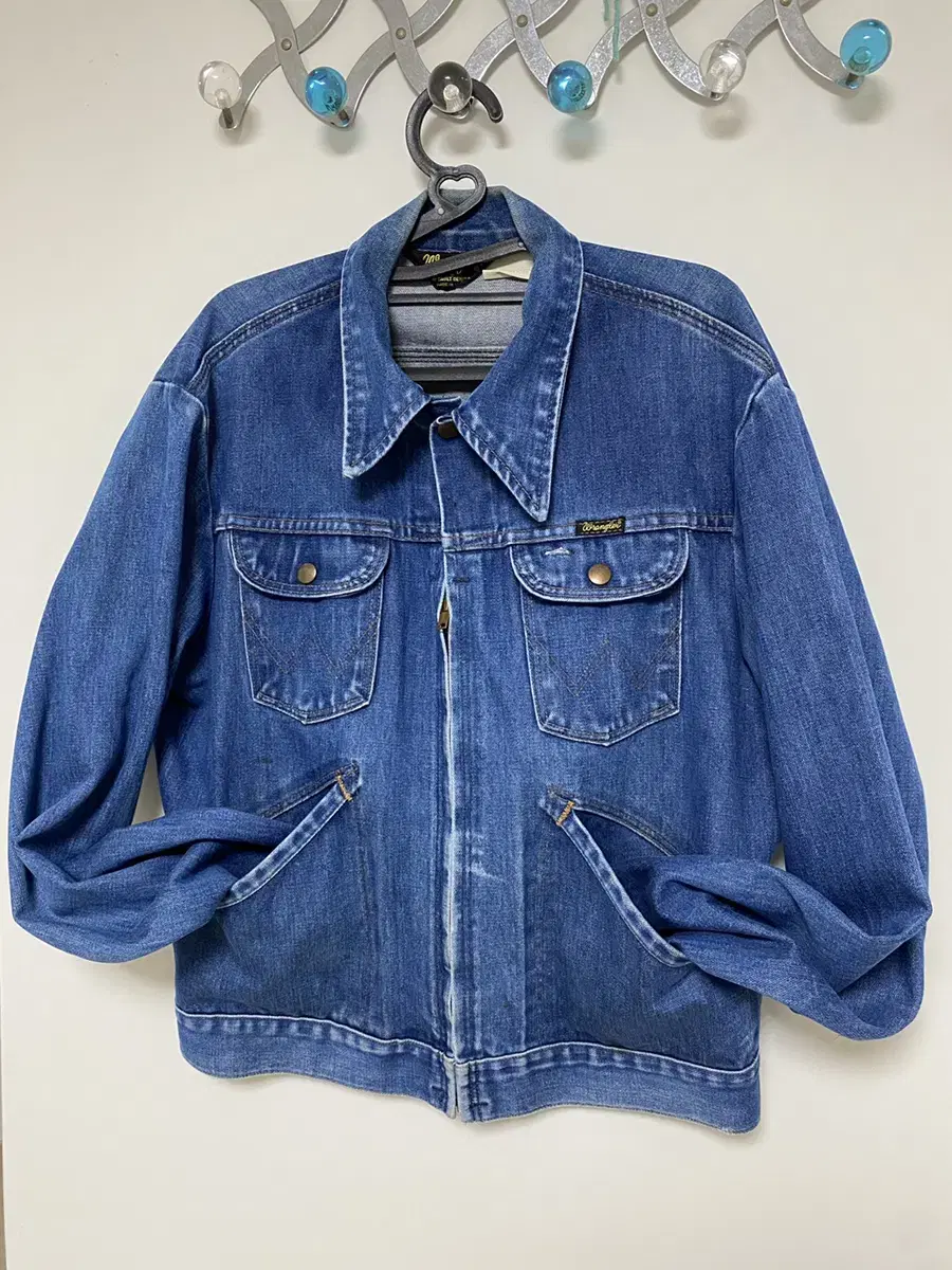 80s Wrangler(랭글러) 74142NV Denim Trucker