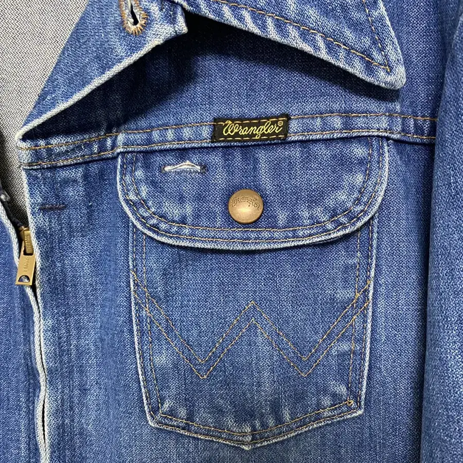 80s Wrangler(랭글러) 74142NV Denim Trucker