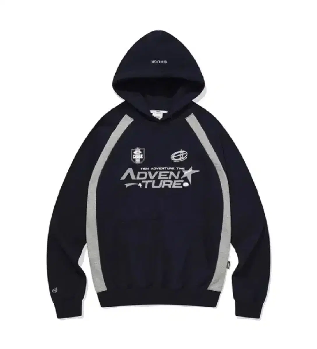 chuck adventure sporty navy 후드티
