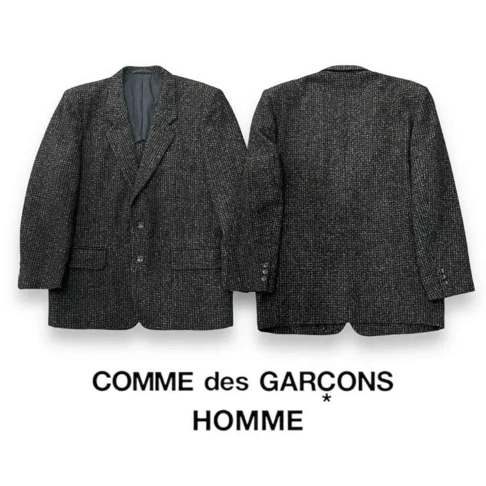 Comme des Garçons Song Homme Tweed Archive Wool Blazer