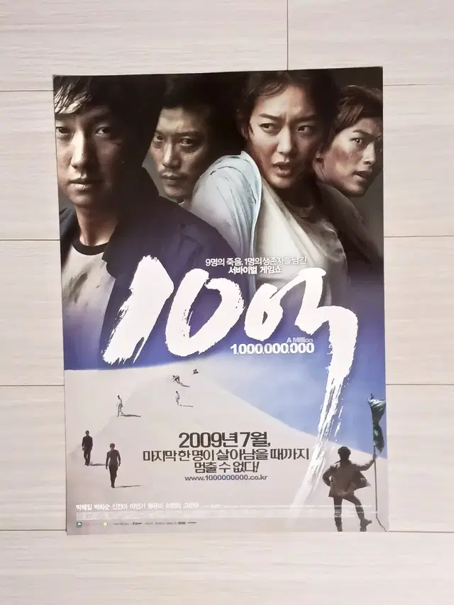 신만아 박희순 박해일10억(2009년)전단지