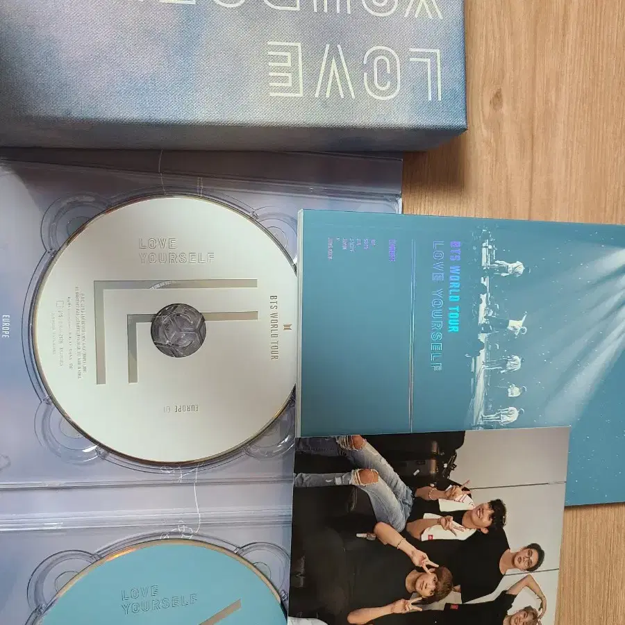 방탄소년단 bts loveyorself europe dvd 럽셀 유럽