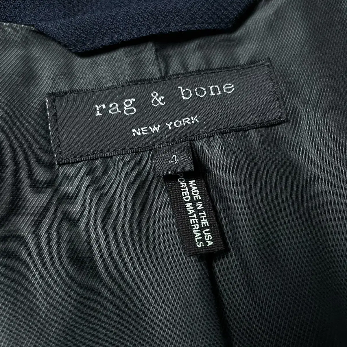 Rag & Bone 랙앤본 여성 원버튼 자켓 블레이져