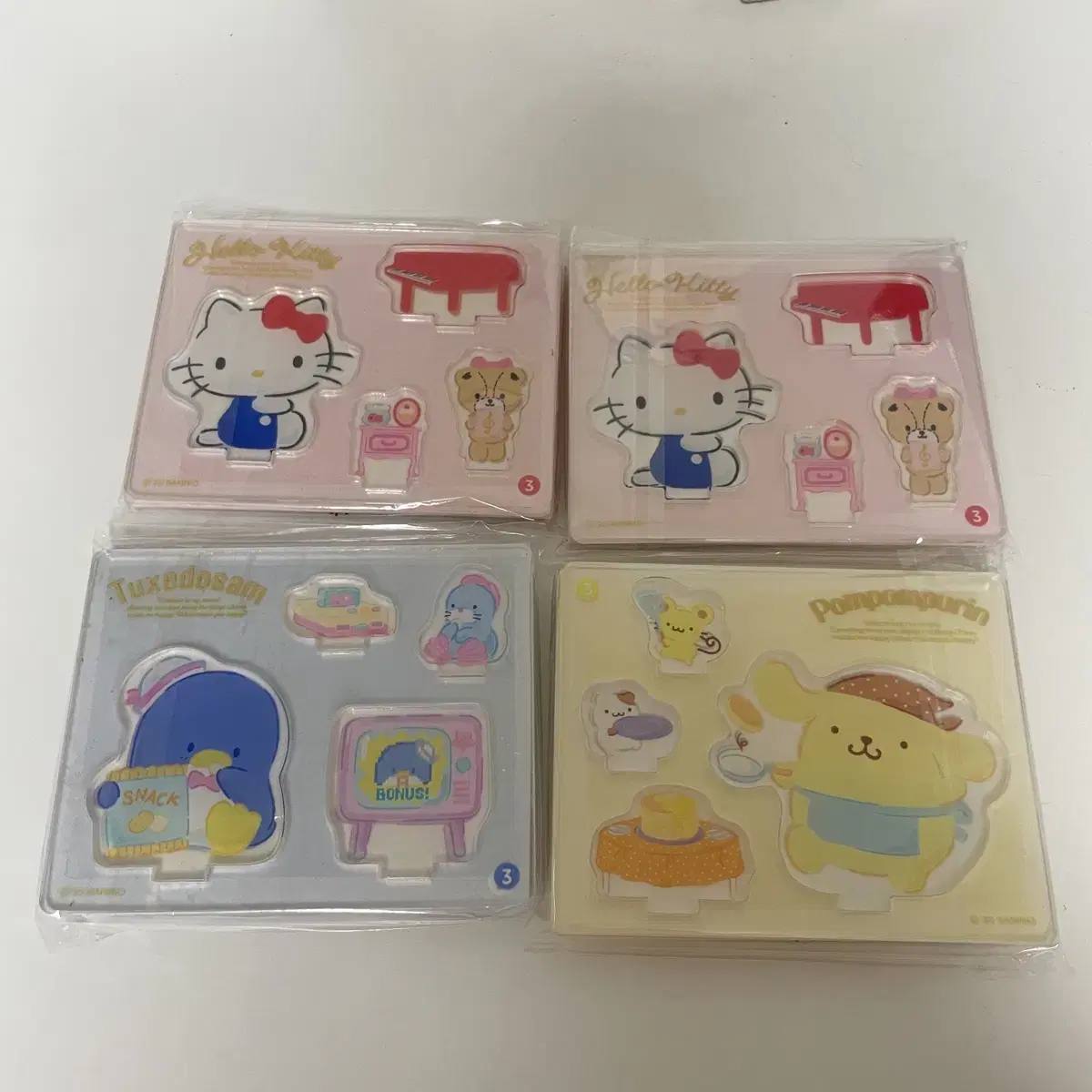 Sanrio My Stand sealed Pom Pom Purin Kuromi Tuxedo Sam Hello Kitty