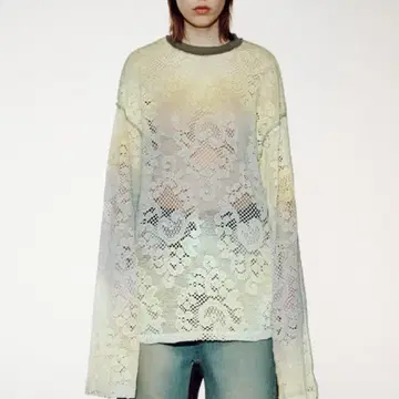 open yy OMBRE LACE TOP(YELLO) | 브랜드 중고거래 플랫폼, 번개장터