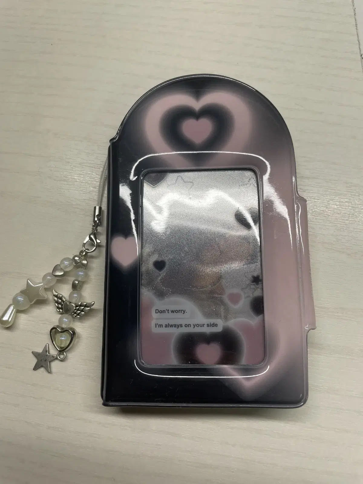 Sell Your Emotion Heart Photocard Holder Book (keyring, bonus)