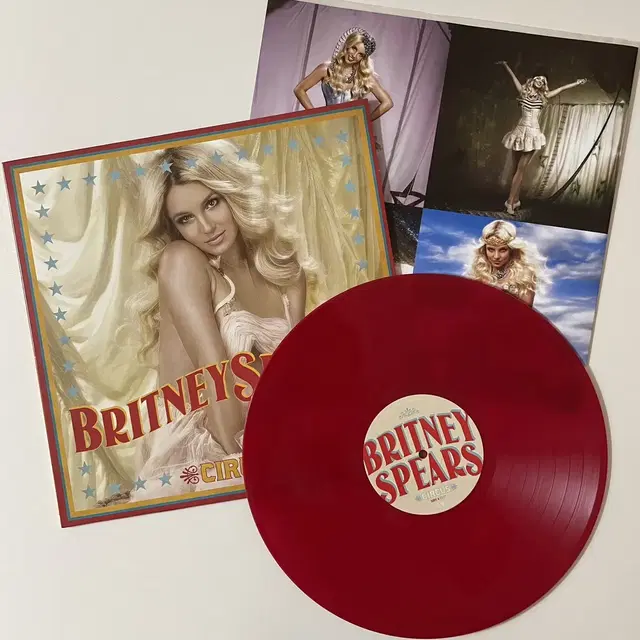 브리트니스피어스(britney spears) Circus 컬러 LP