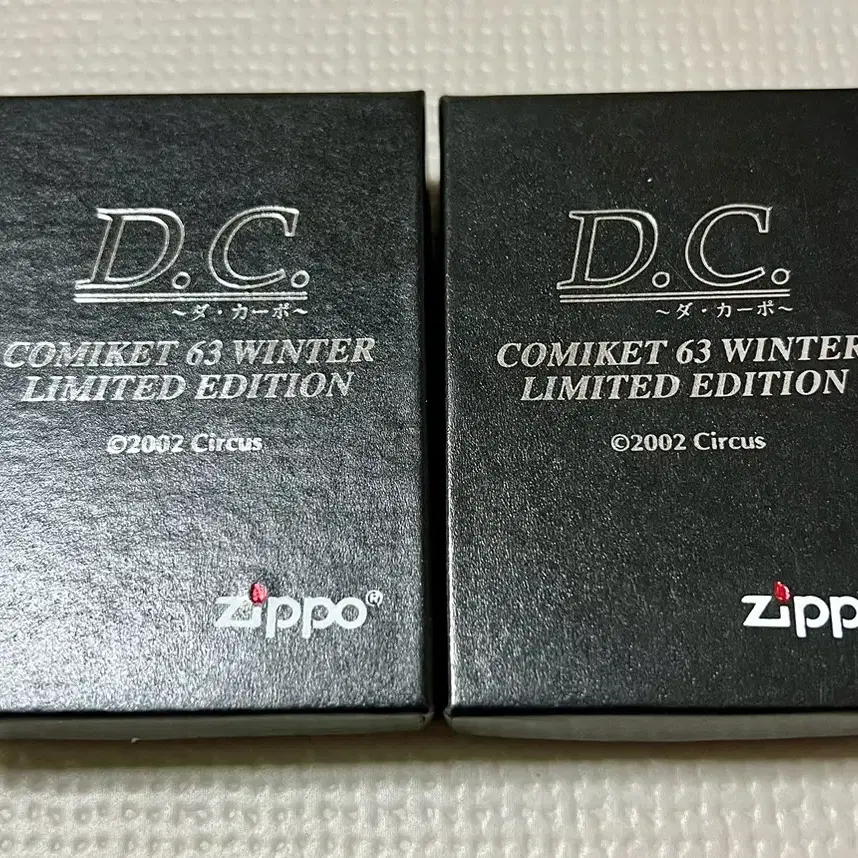 다카포 피규어 및 ZIPPO 콜라보