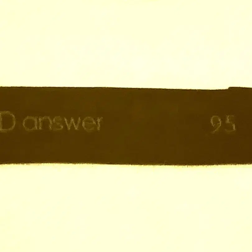 D answer 반팔셔츠 (95~100)