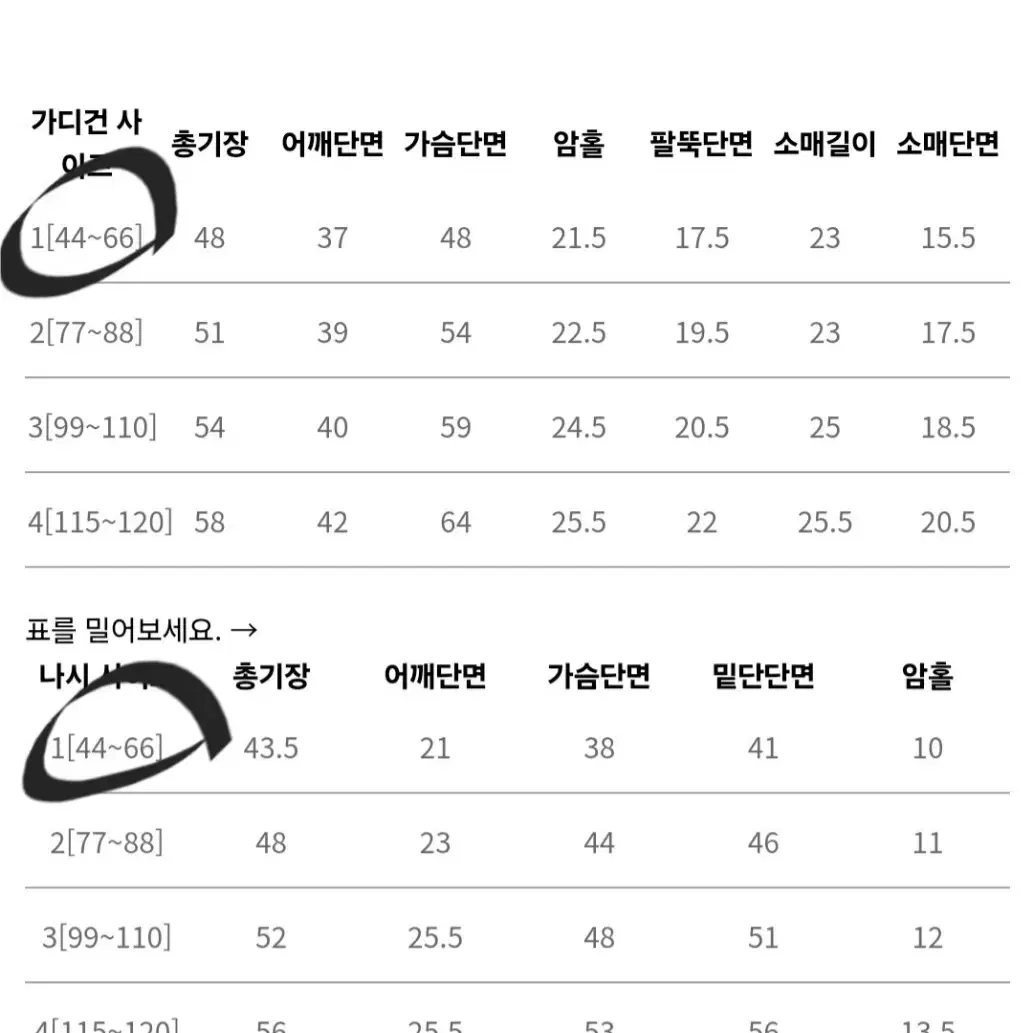 [새상품] 스트라이프 니트 나시 가디건 세트(정가 4만대)