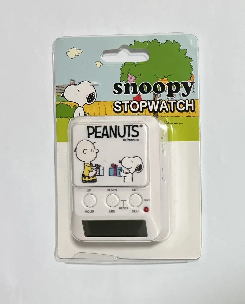 Peanuts Snoopy Stopwatch sealed Charlie Brown