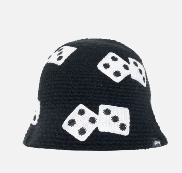 스투시 다이스 버킷햇 니티드 모자 BUCKET HAT DICE KNIT