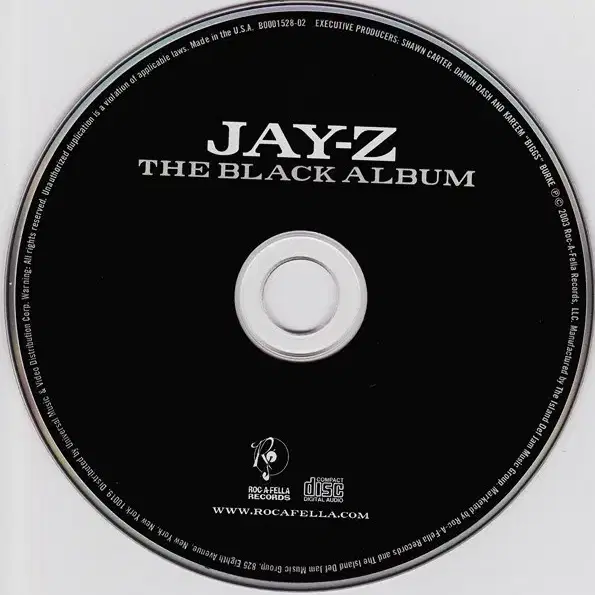 Jay-Z - The Black Album (CD) 미국반 초판 NM-