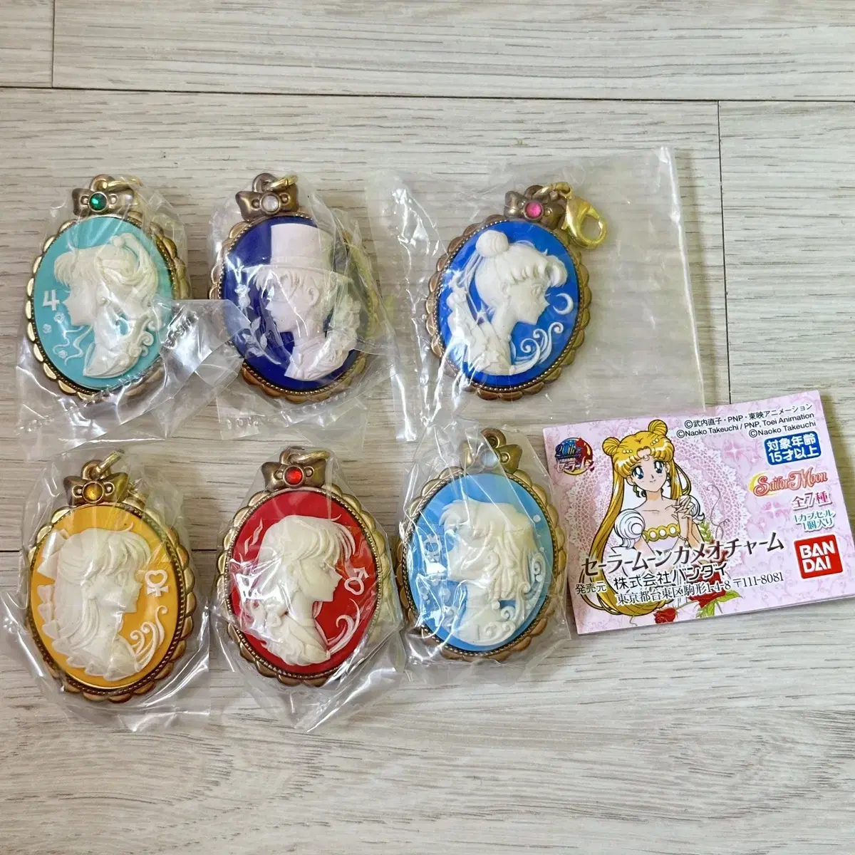 6 Sailor Moon Cameo Gacha