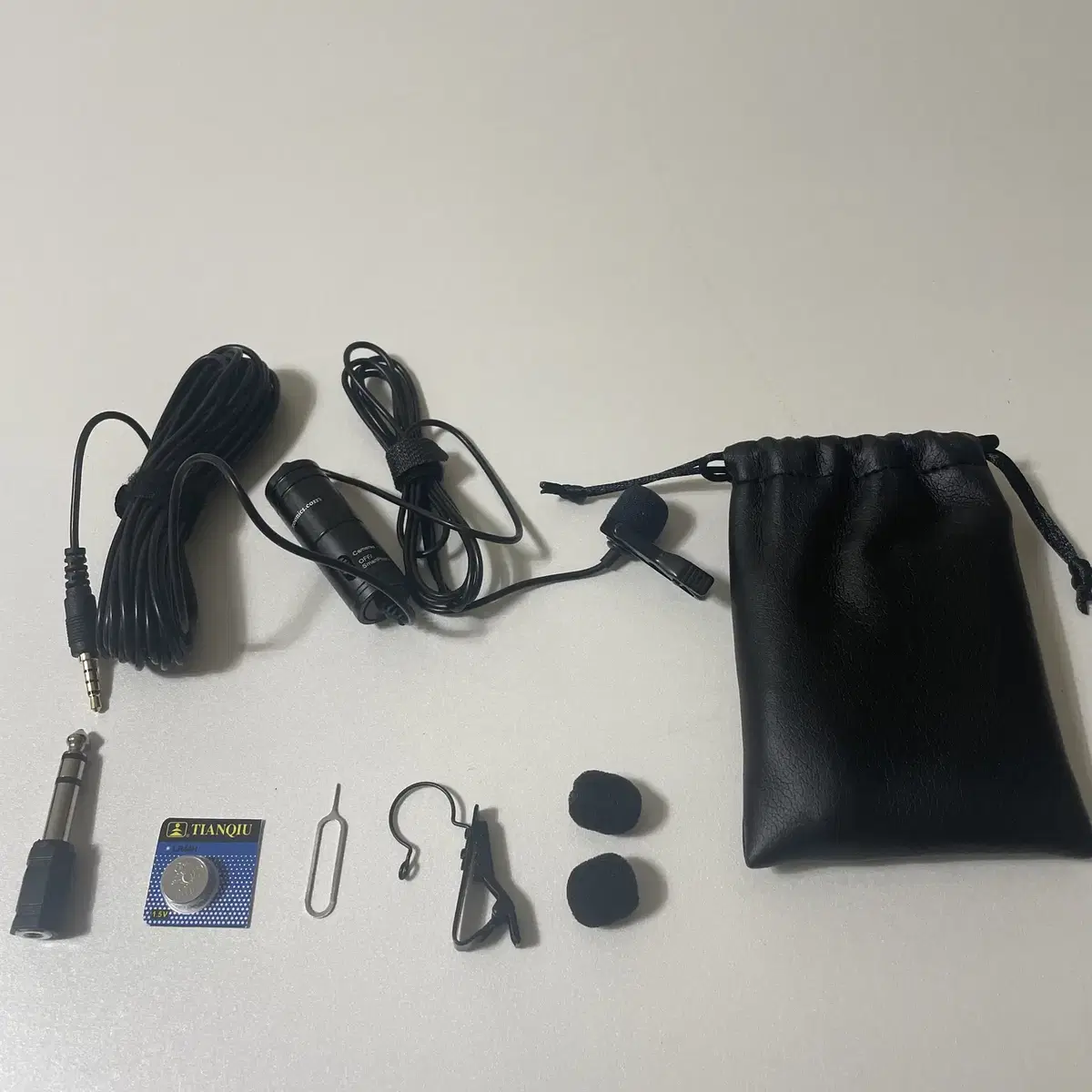 고감도 소형 마이크(핀마이크) Lavalier microphone